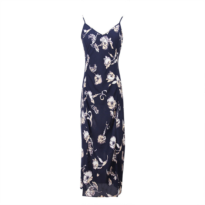 Big Sister'S Heavy Crepe Silk Suspender Dress