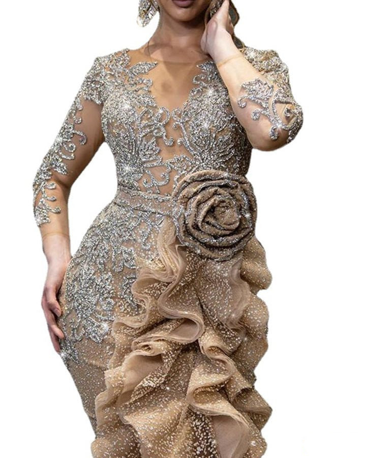 Aurum Allure Dress