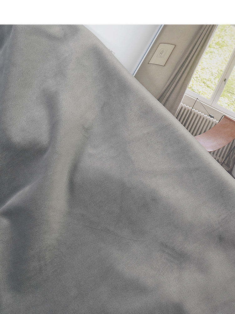 All-match Grey Silk Velvet Bag Nordic Pillow
