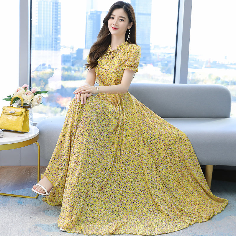 Super Fairy Temperament Small Fragrance Silk Dress