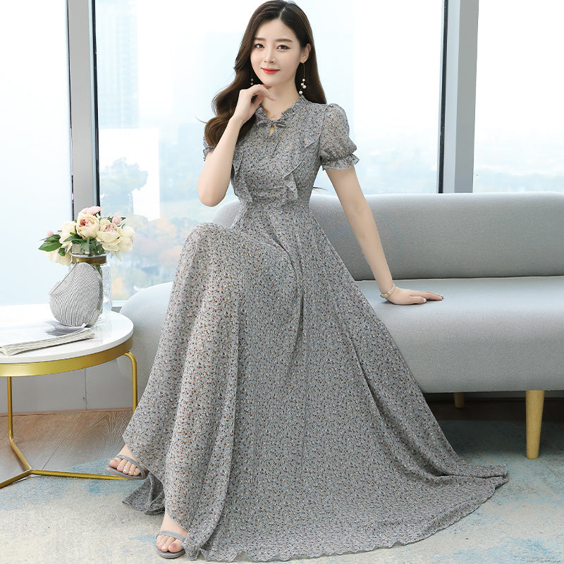 Super Fairy Temperament Small Fragrance Silk Dress