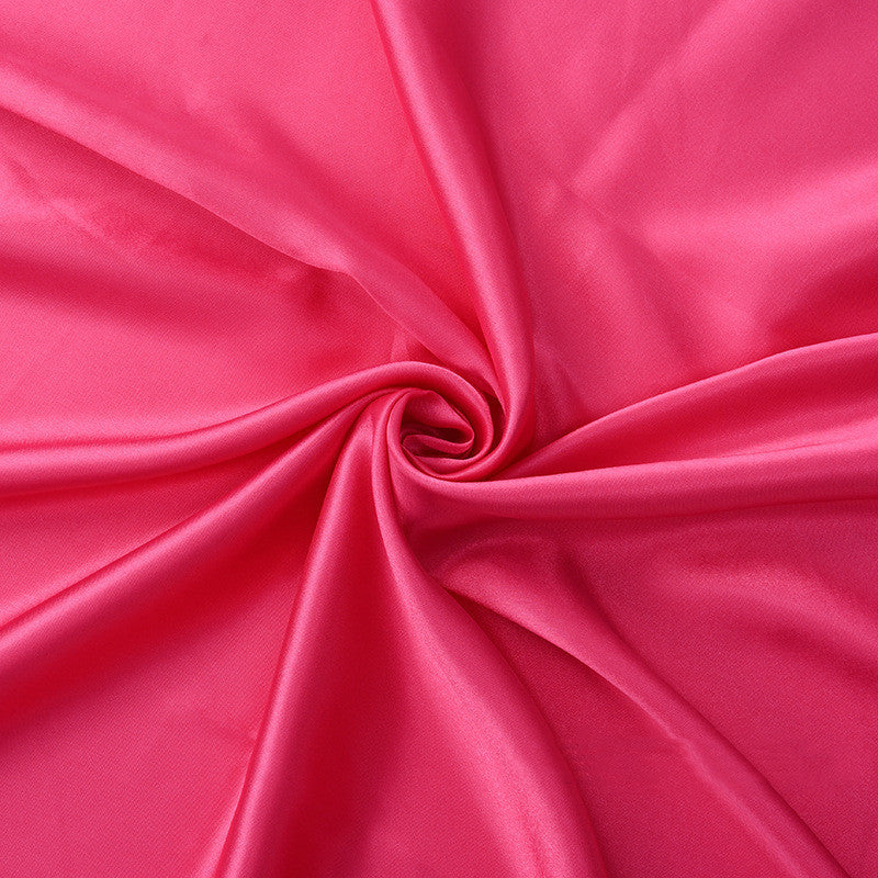 Colored Satin Fabric With Imitation Silk