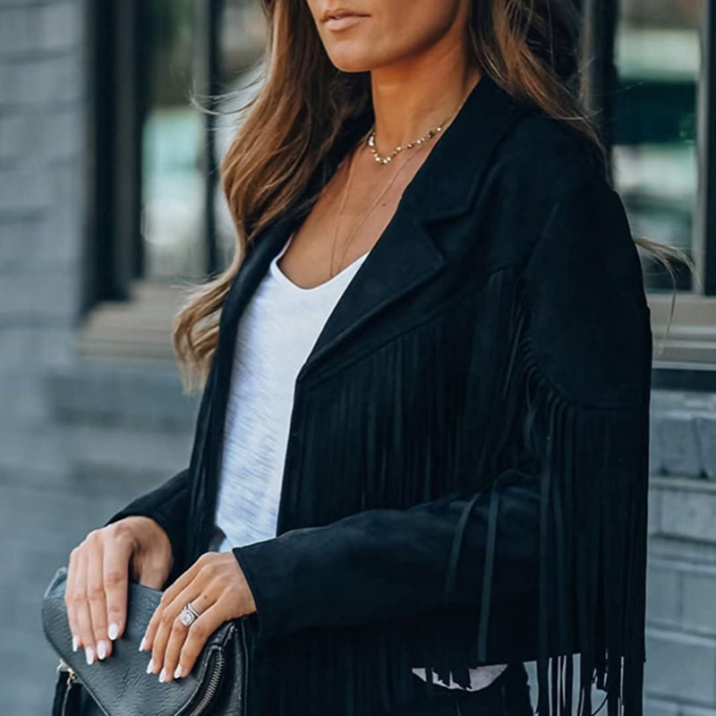 TasselRider Suede Jacket