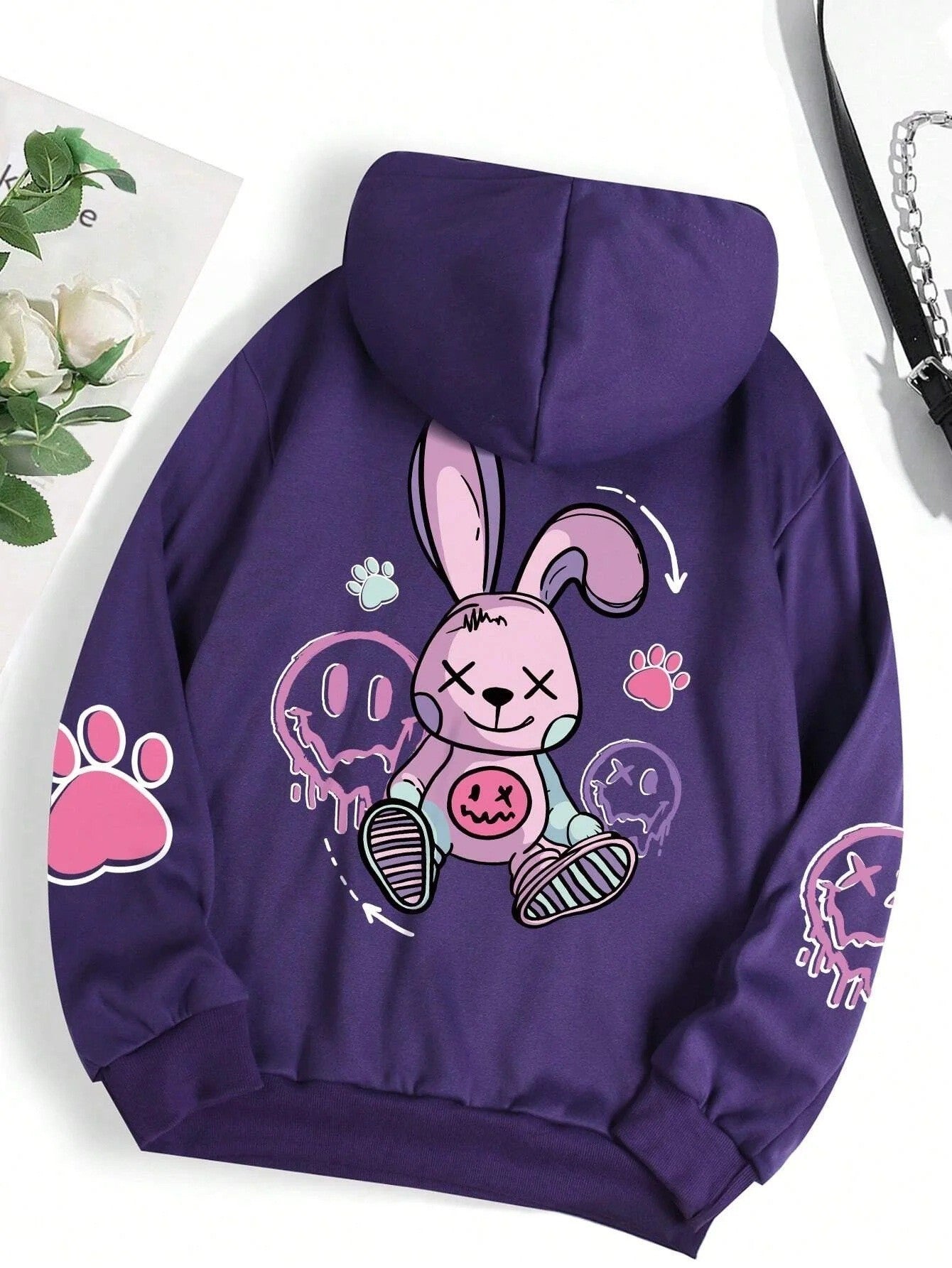 UrbanEase Printed Hoodie