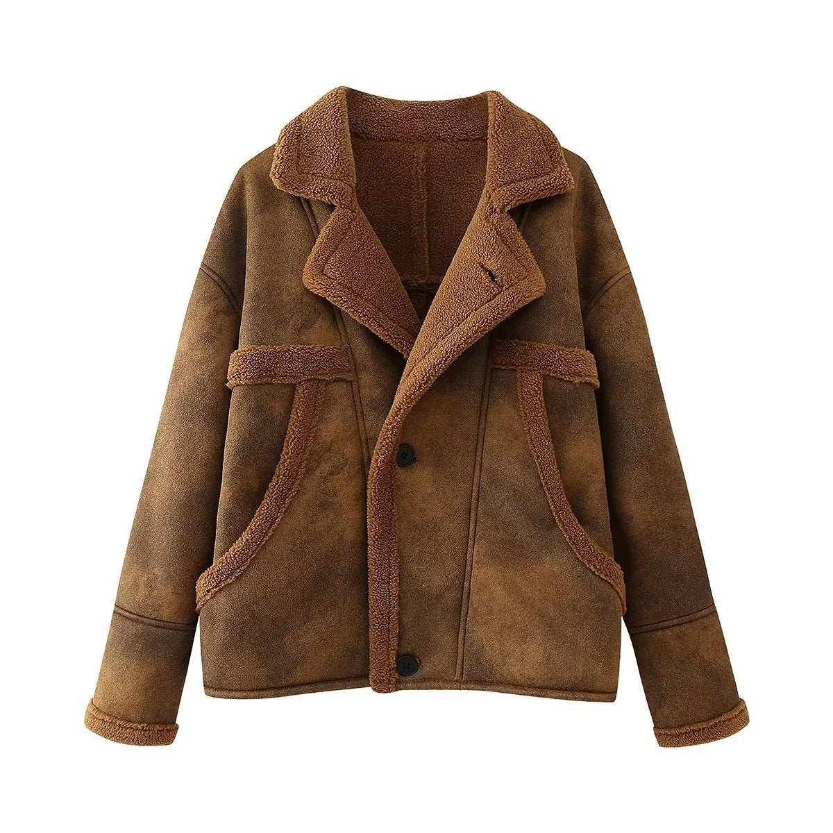 Maillard Bloom Fur Coat
