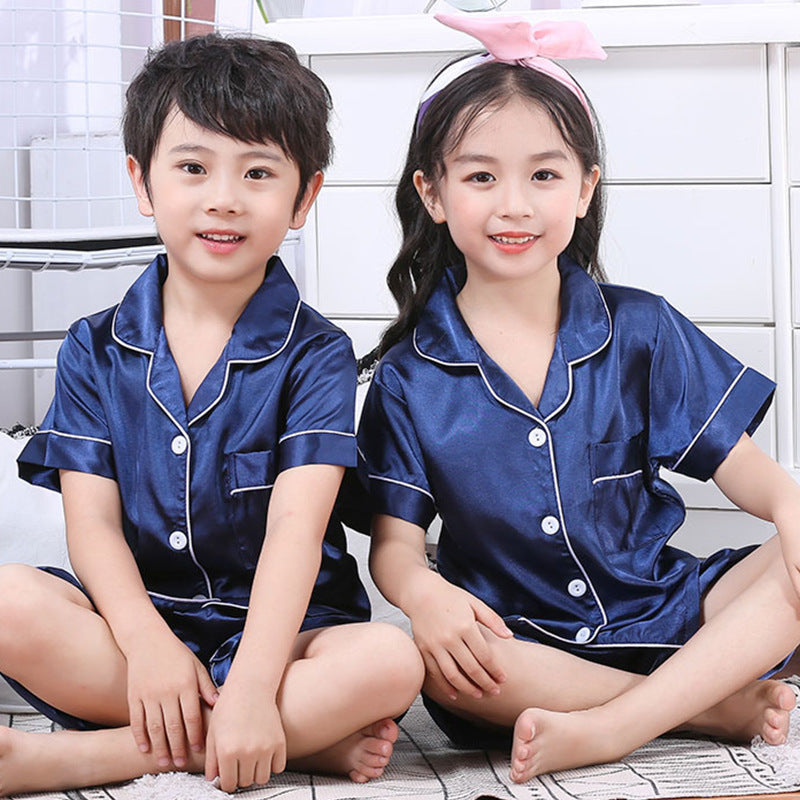 Baby Silk Thin Air-conditioned Home Service Suit