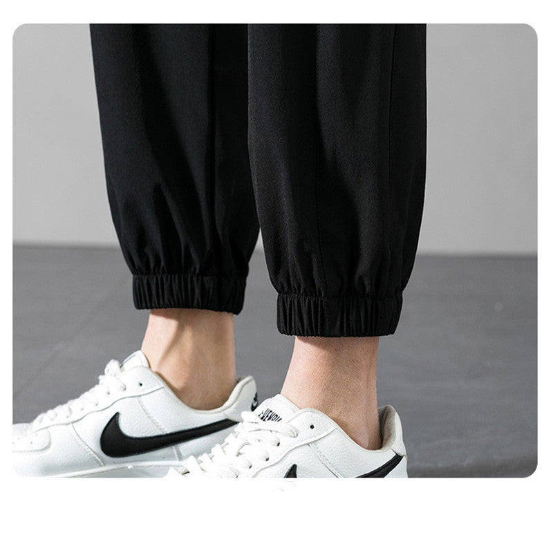 Men's ice silk sweatpants