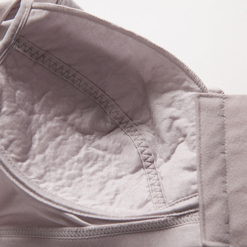 High quality silk knitted silk bra no Gangtuo sports lactation maternity vest