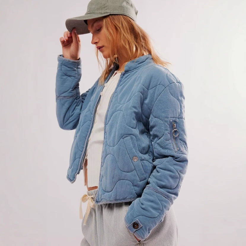 The Elowen Quilted Cotton Coat
