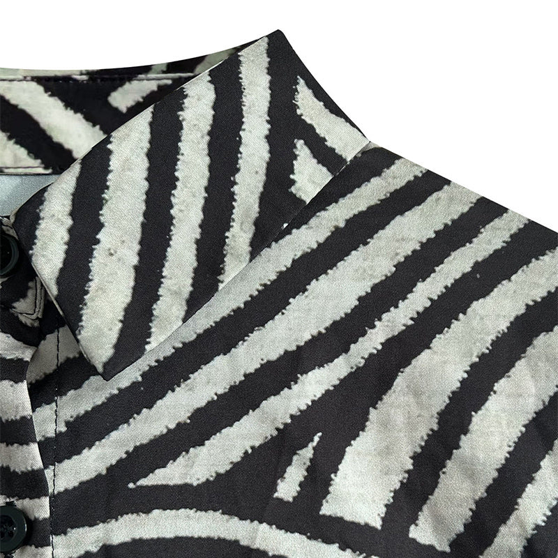 LineaEase Striped Blouse