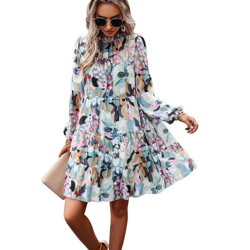 Aurevienne Bloom Sleeve Dress