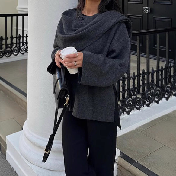 KnitÉlan Shawl Cape