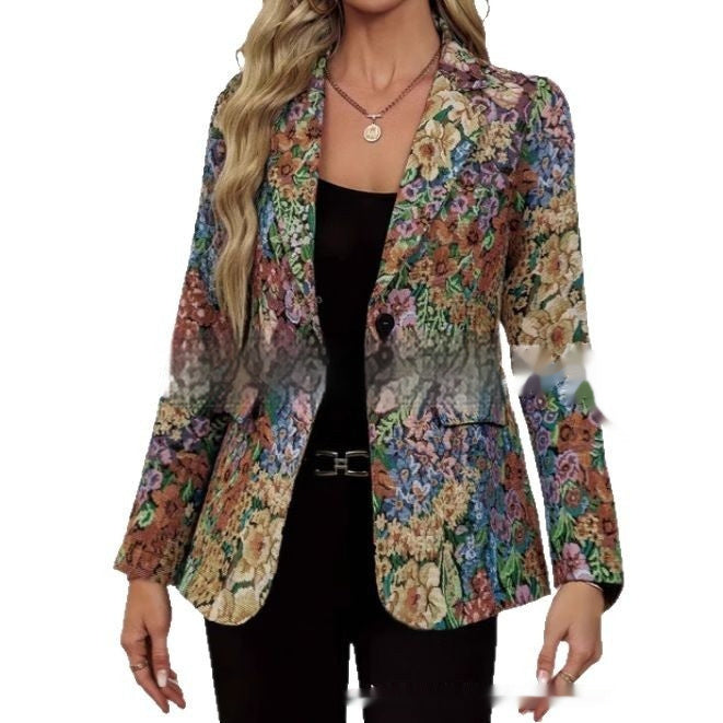 MonoGrace One-Button Coat