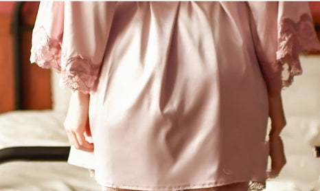 Sexy silk nightdress