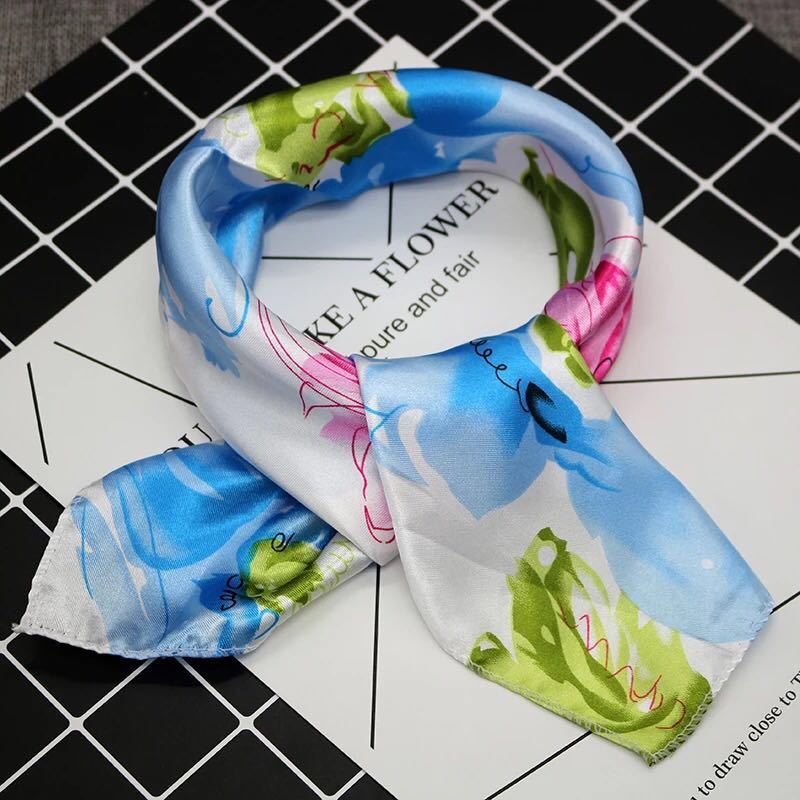 Small silk scarf