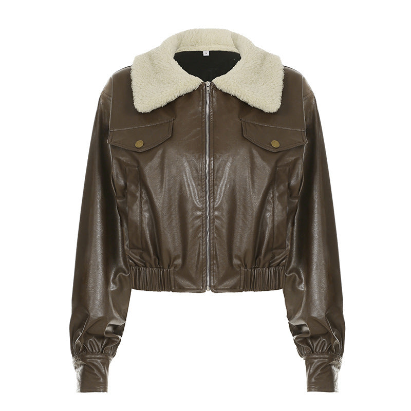 VintageValor Leather Jacket
