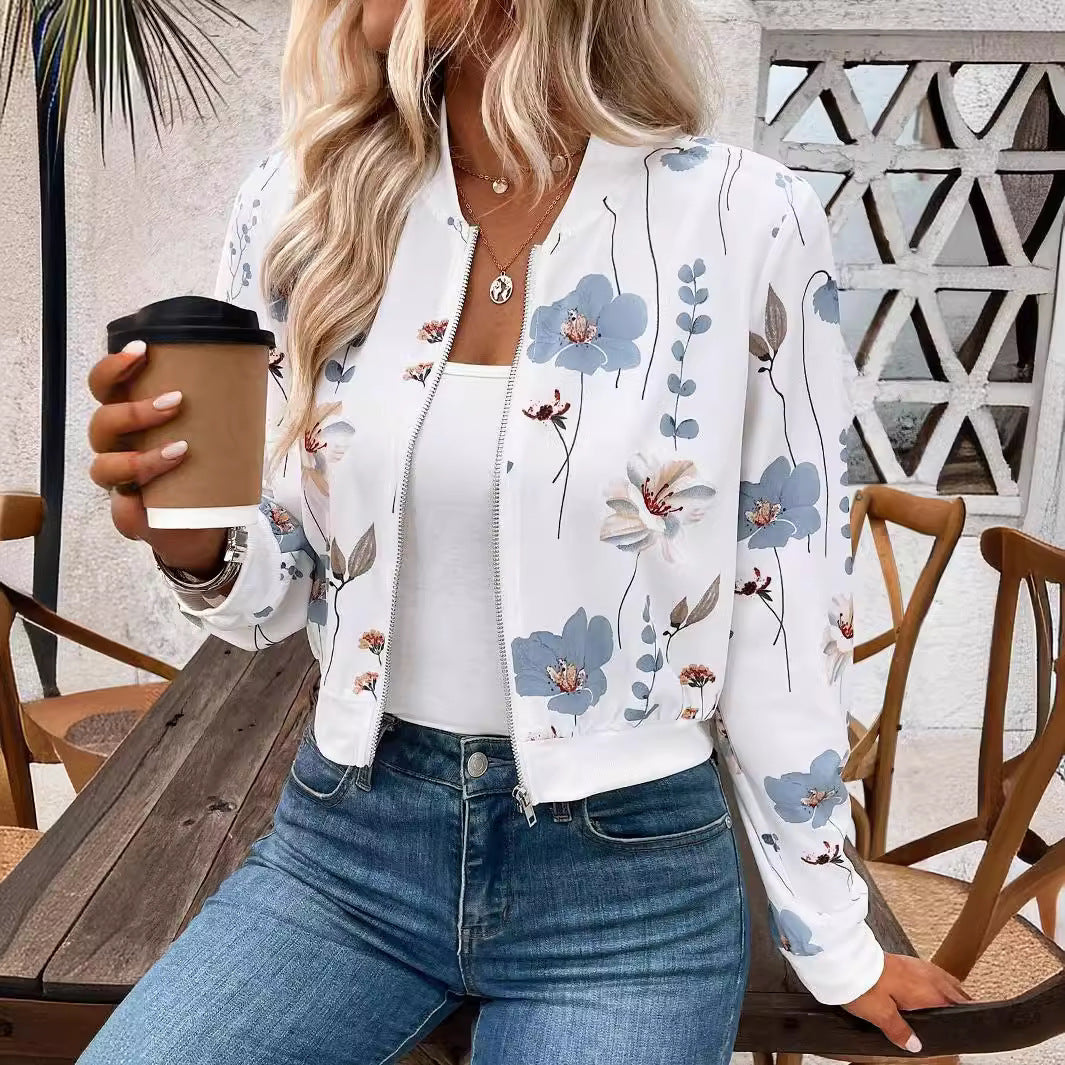 BloomLuxe Zip Jacket