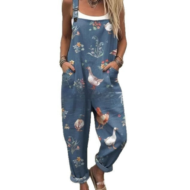 PixelStrap Suspender Pants