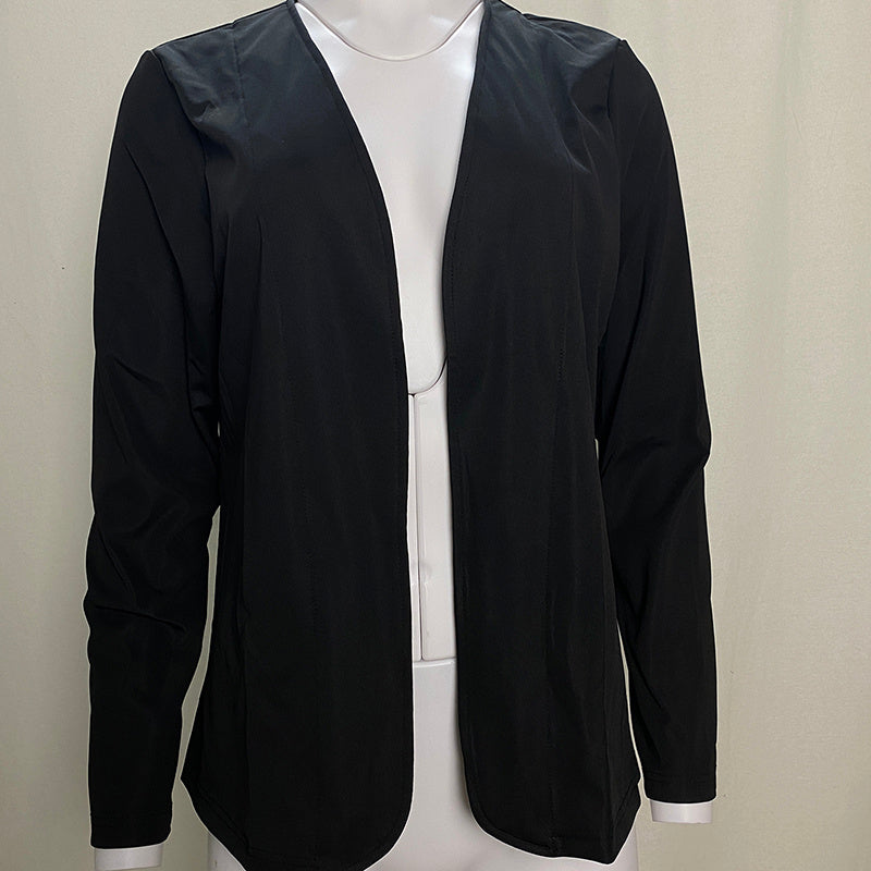 CurveEssence Collarless Blazer