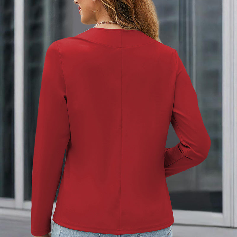 CurveEssence Collarless Blazer