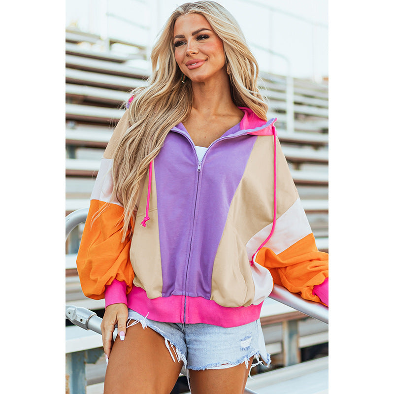 VibeRush Hooded Sweatcoat