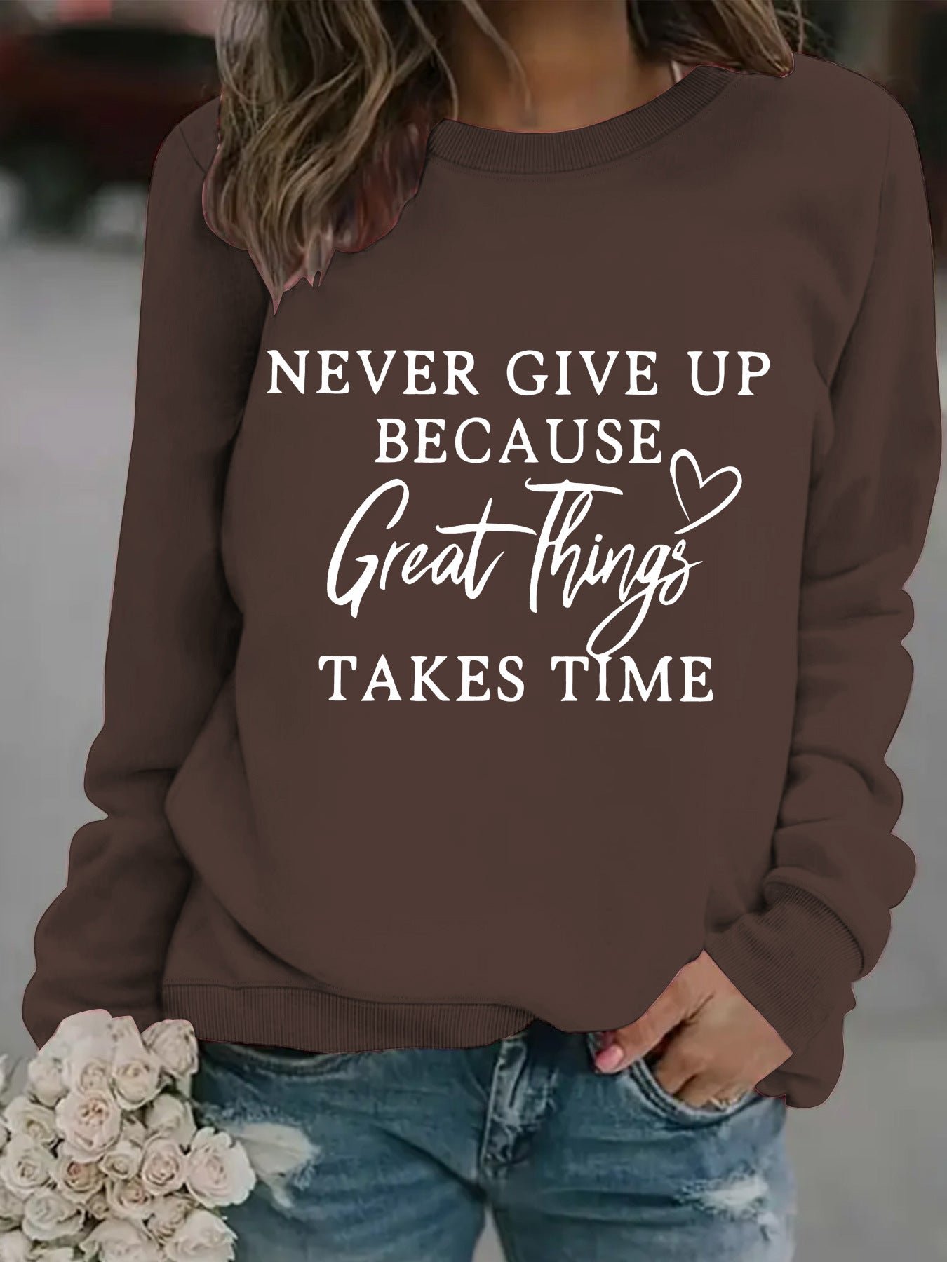 UrbanEase Printed Sweatshirt