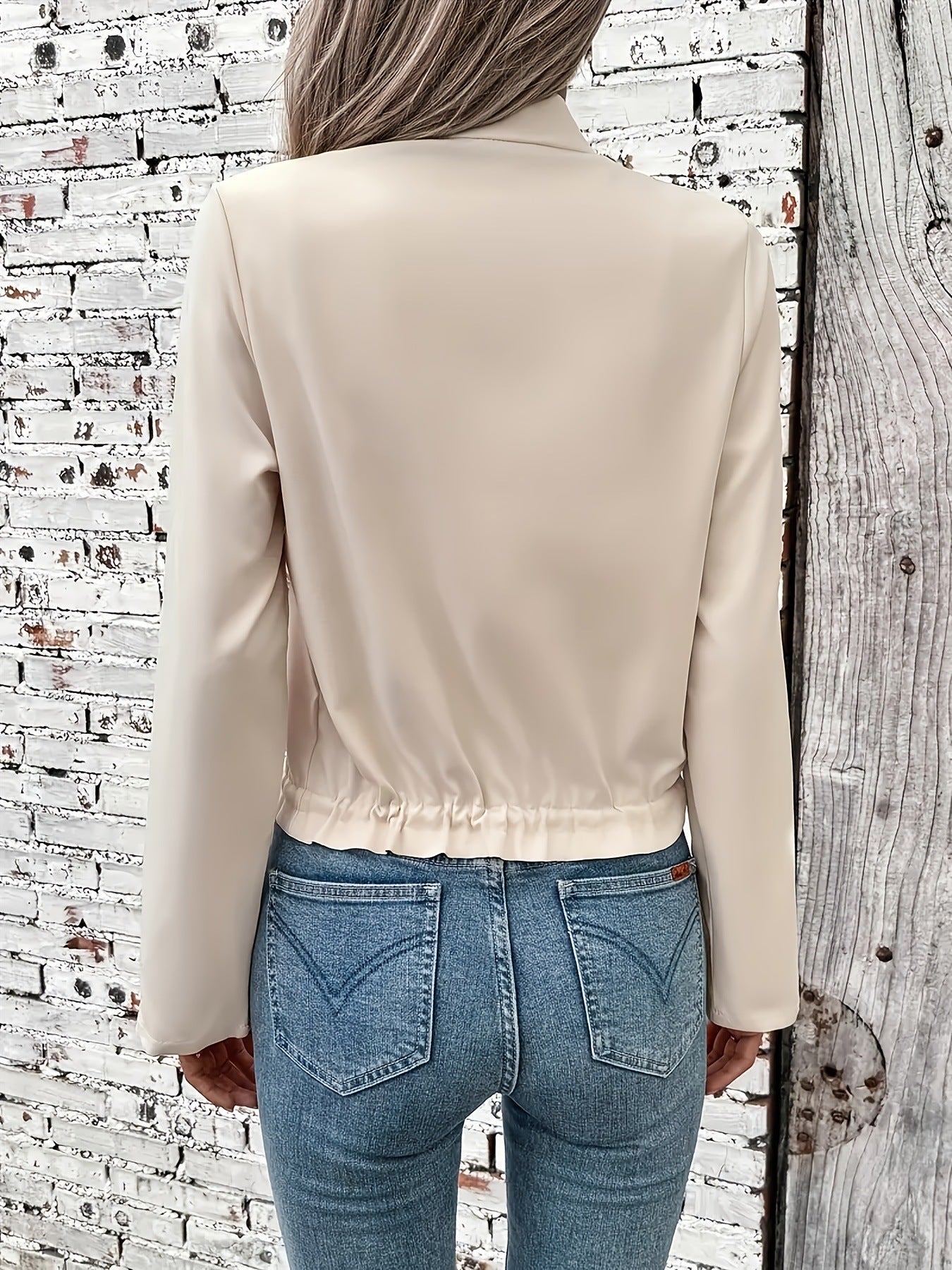 ZipFlair Pocket Short Jacket