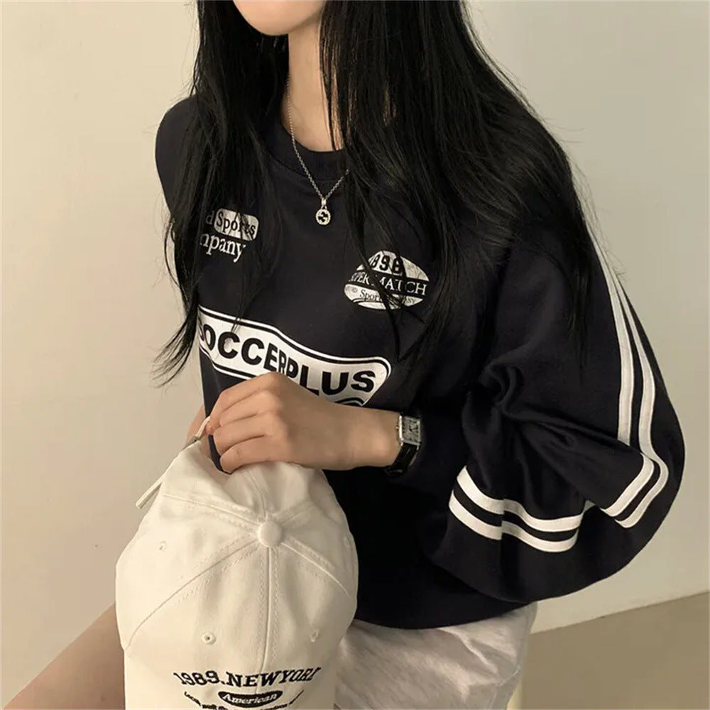 NoirEase Korean Round Neck Sweater