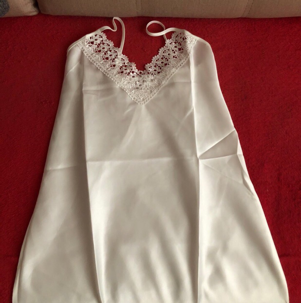 Imitation Silk Sexy Dress Home Wear Pajamas