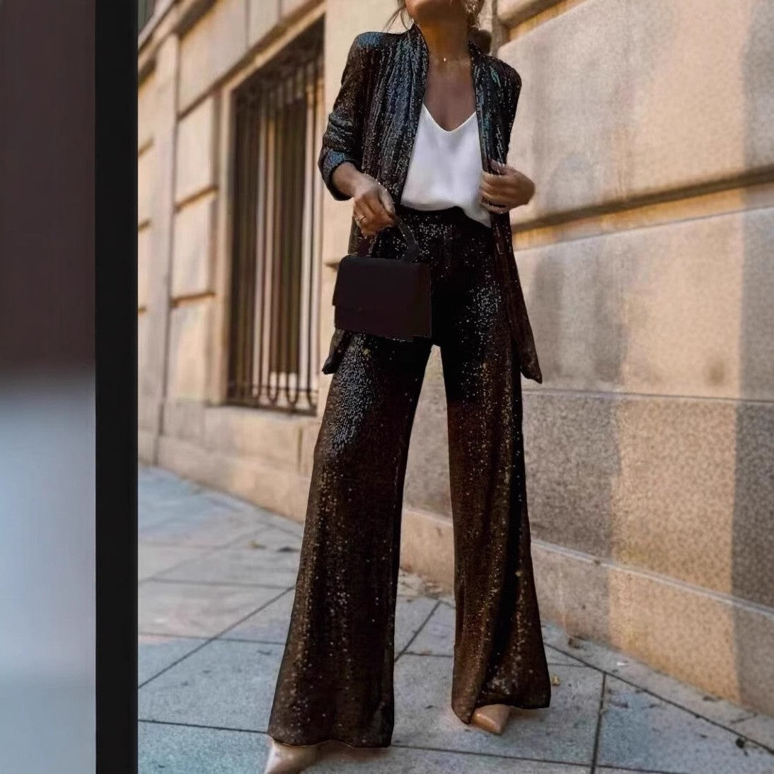 Luminara Luxe Sequin Set