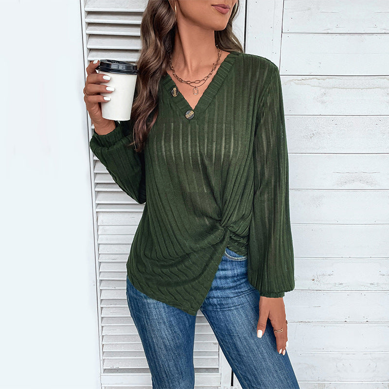 Autumna Veil Textured Sweater