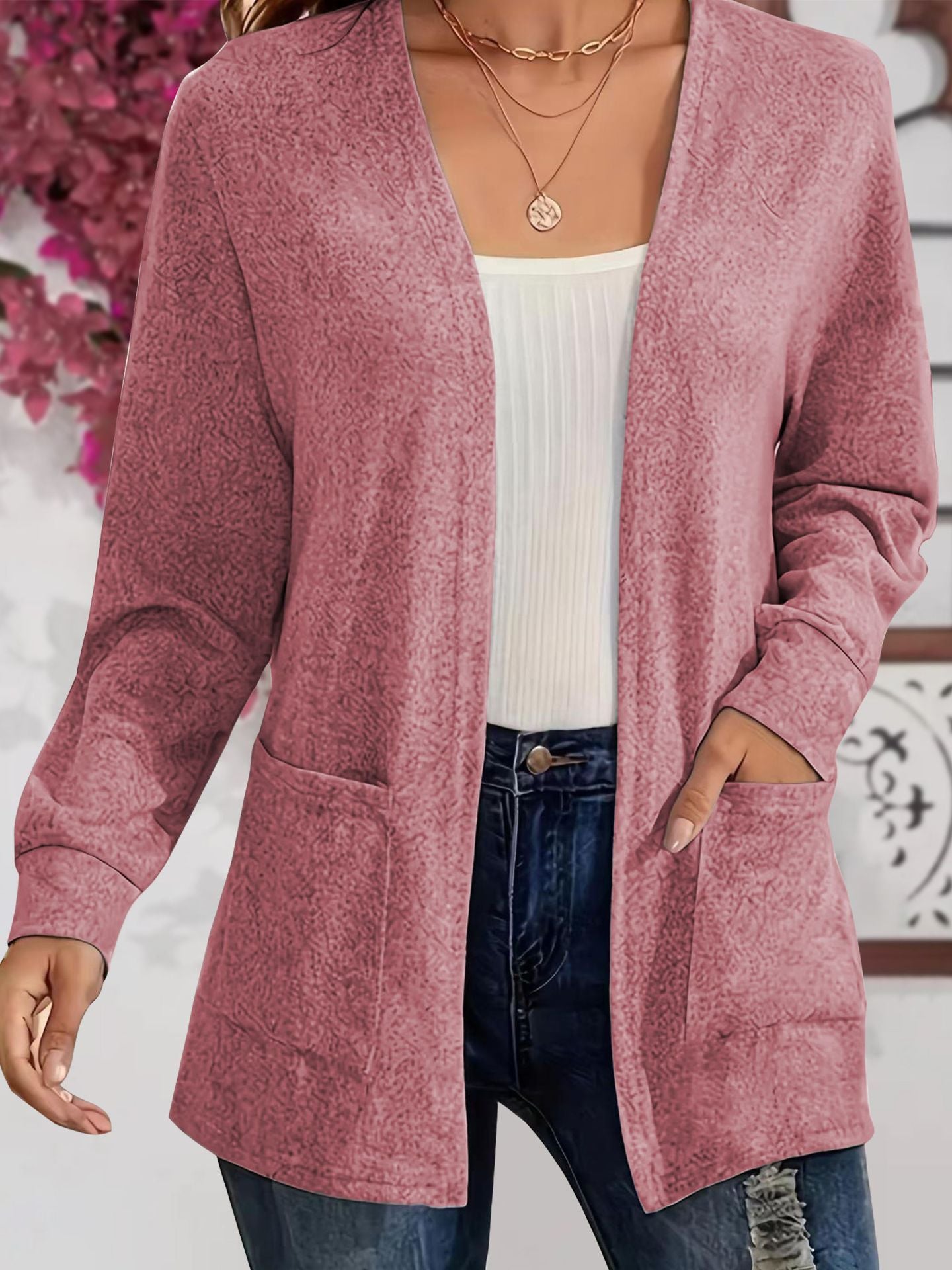 SereniKnit Elegance Cardigan