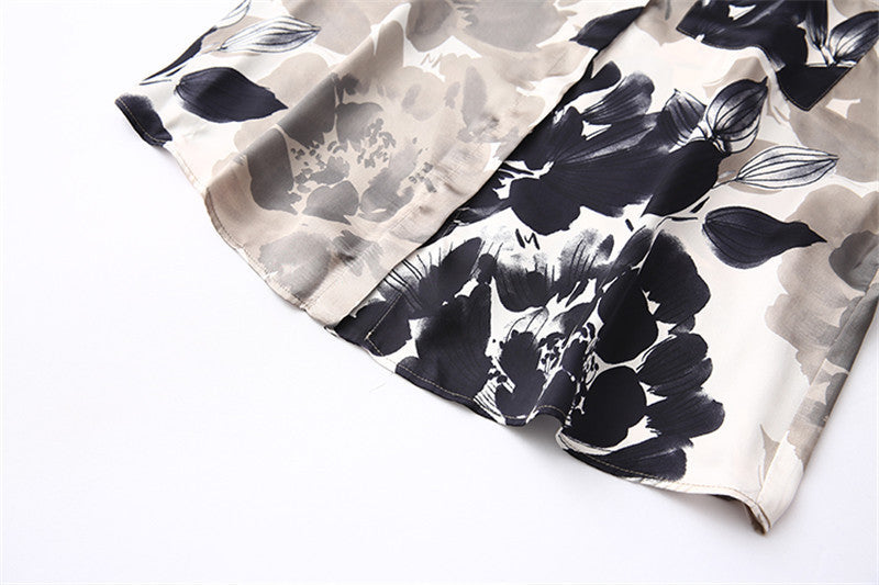 Loose Silk Satin Textured Shirt For Women