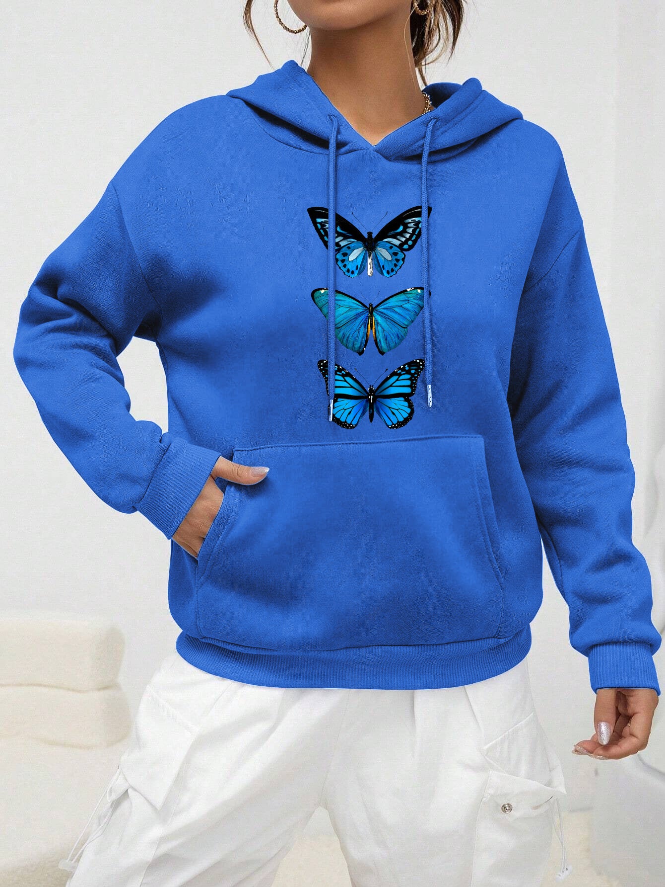 SugarStreet Printed Hoodie