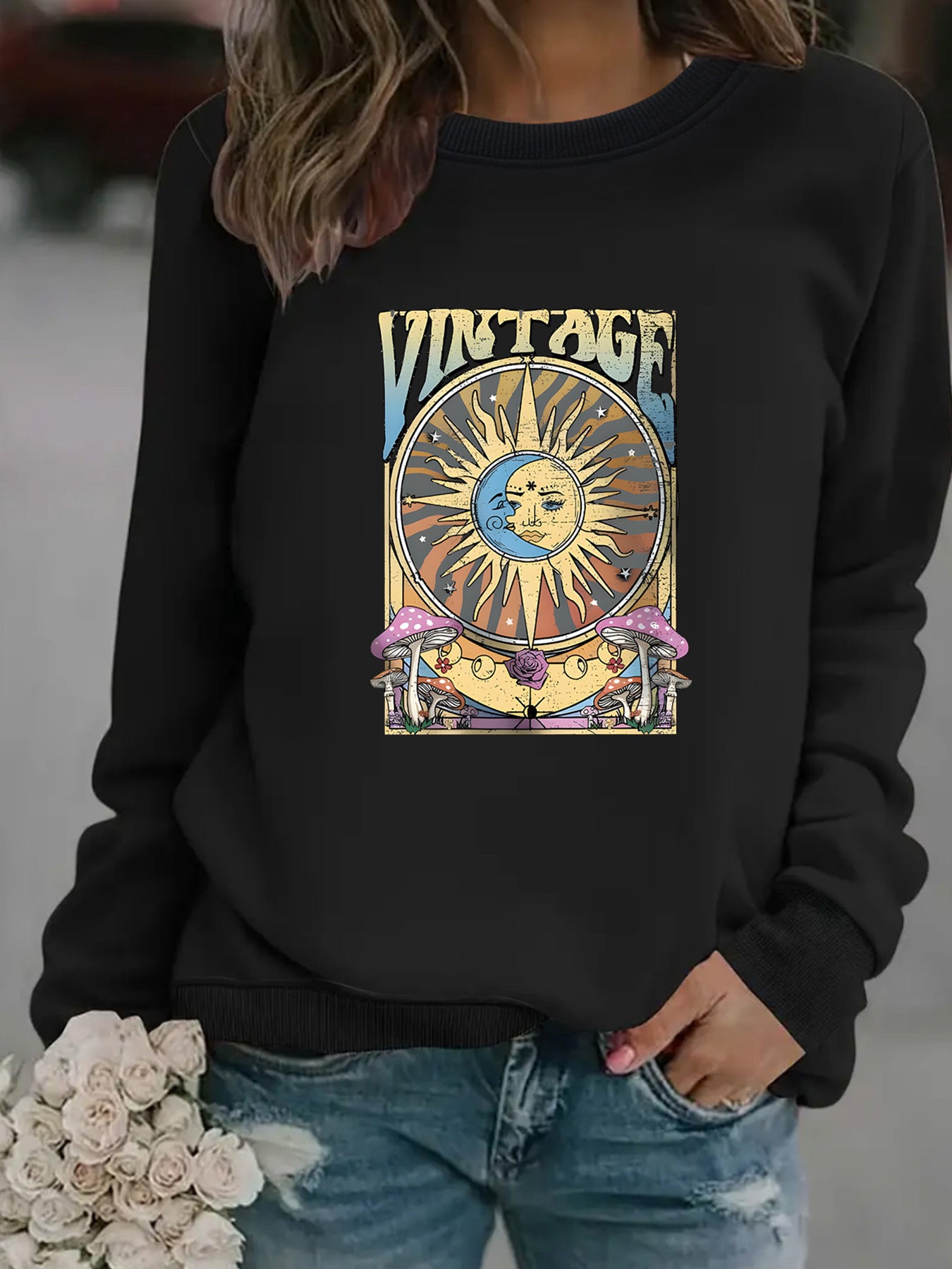 CelestiWear Sun & Moon Pullover