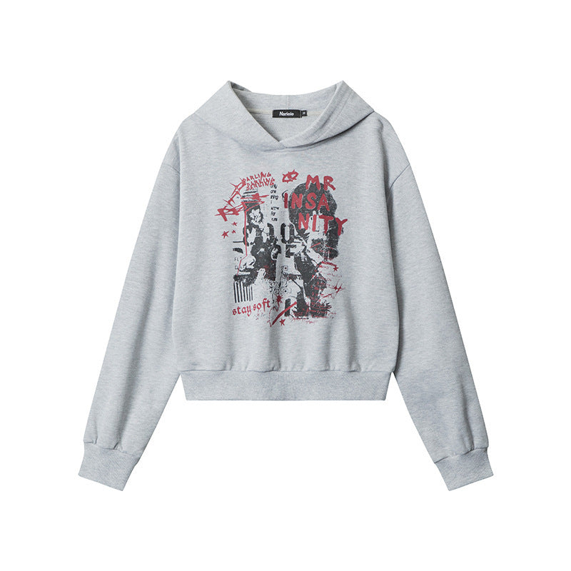 RetroScript™ Short Hoodie
