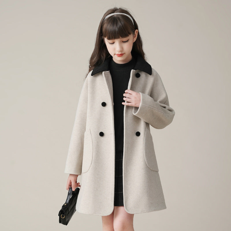 SaddleCharm™ Woolen Coat