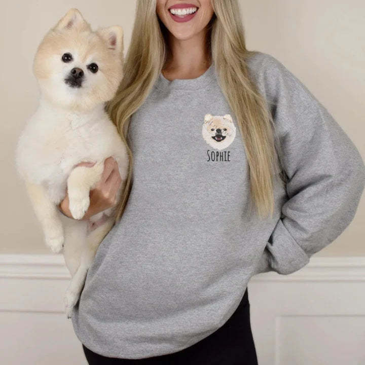 ArtistryStitch Embroidered Sweater