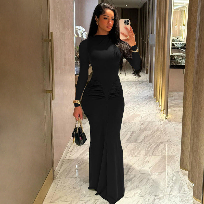 Elysia Pleat Elegance Dress