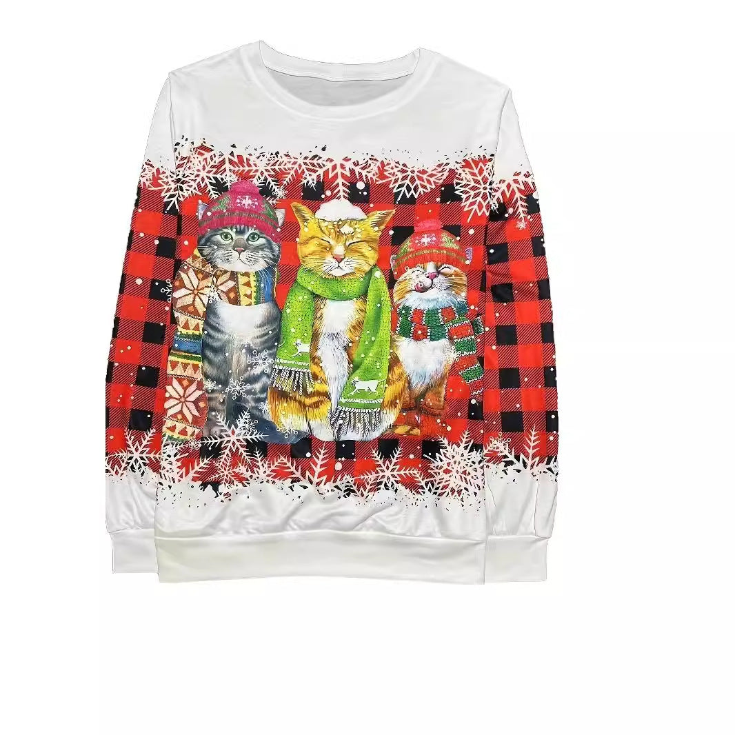 FestiveFeline™ Holiday Charm Sweatshirt