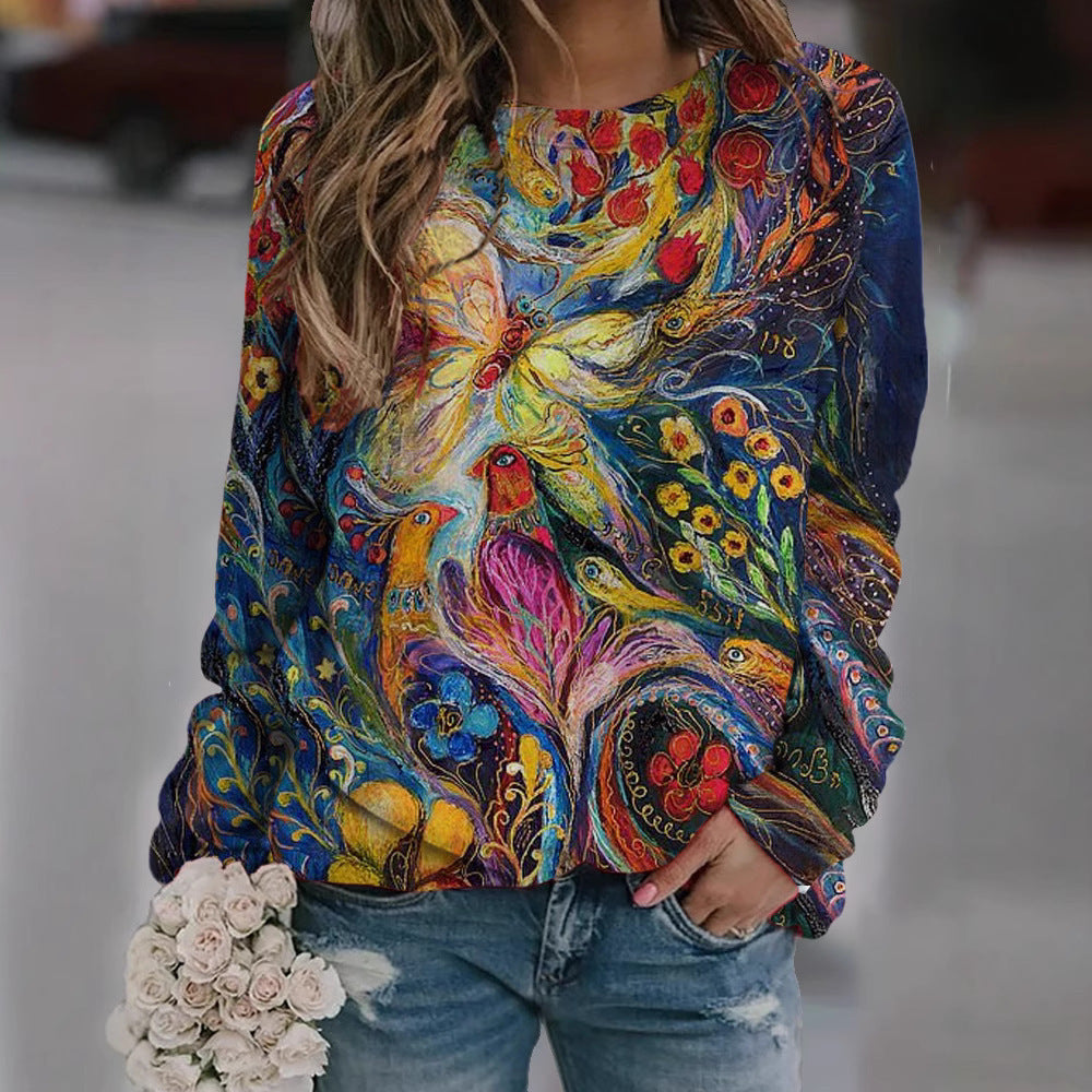 EthnoEase Retro Sweatshirt