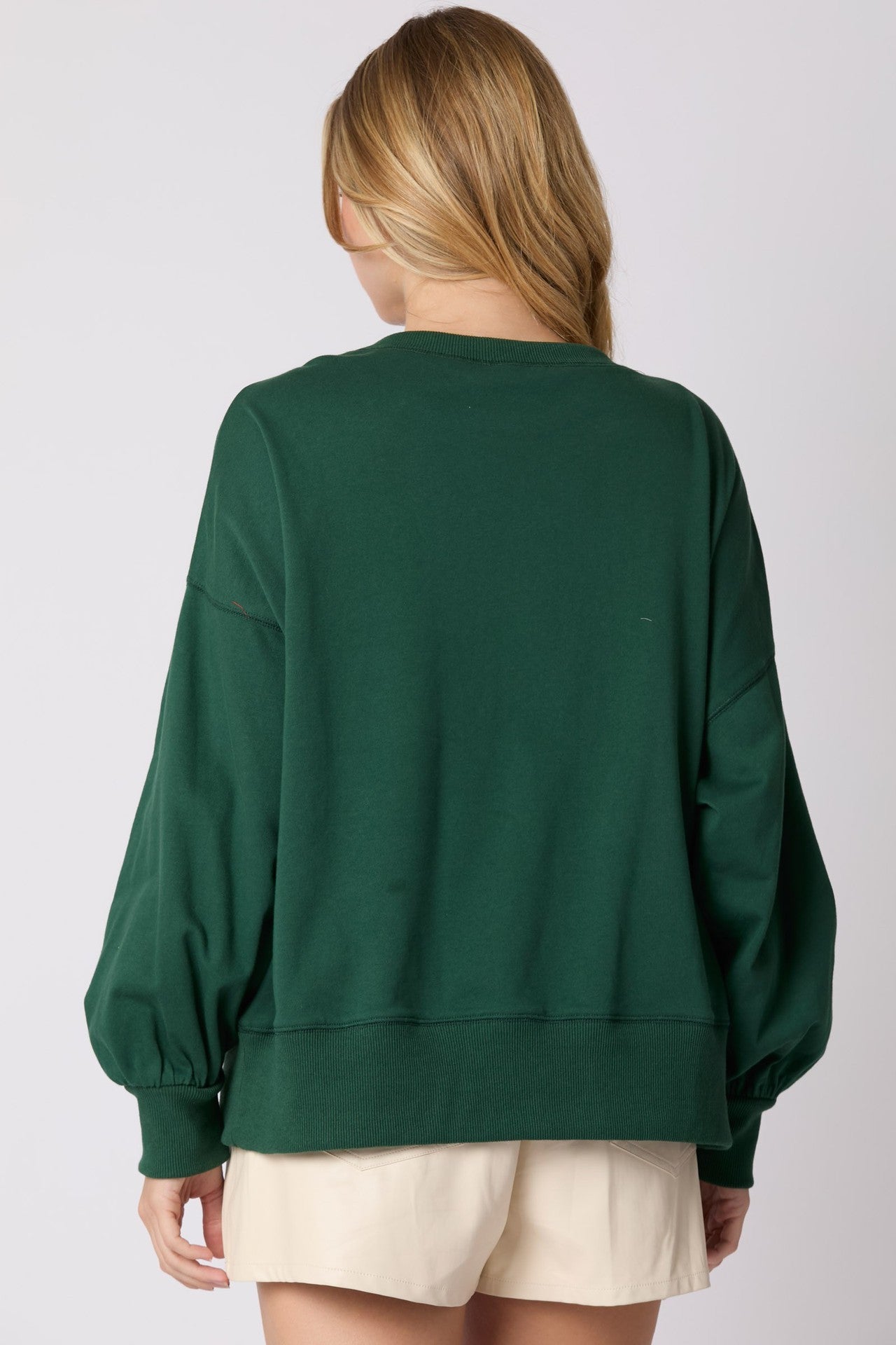 FestiveBow Casual Sweatshirt