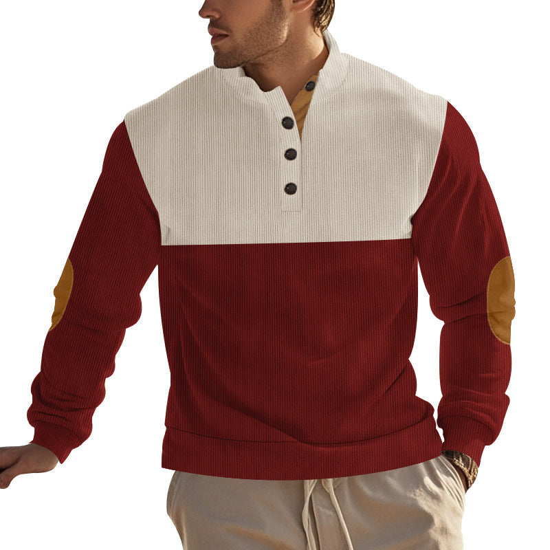Stratos Edge Colorblock Sweater Coat