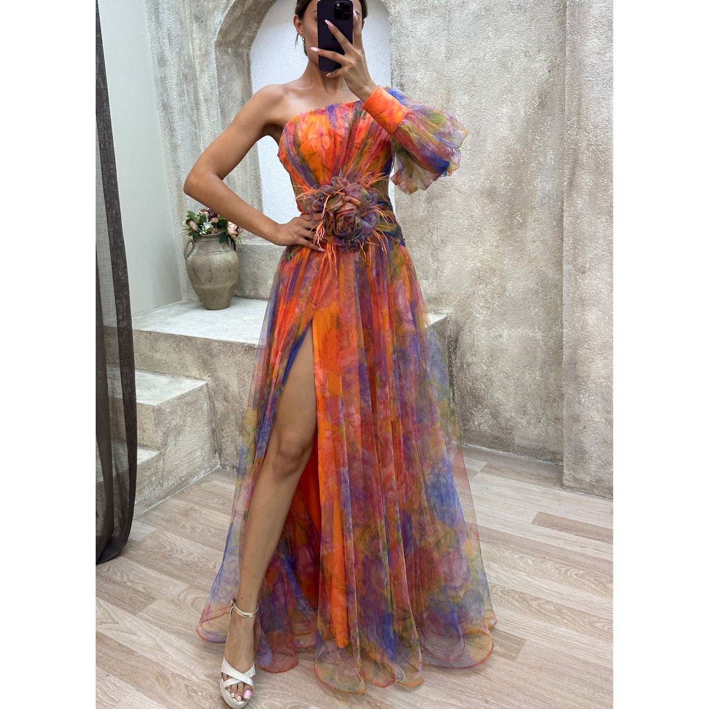 Lunaria MeshGlow Dress
