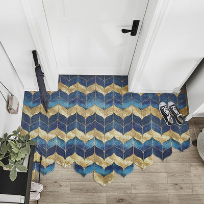 Entry Door Silk Ring Foot Mat PVC Household Carpet Doormat