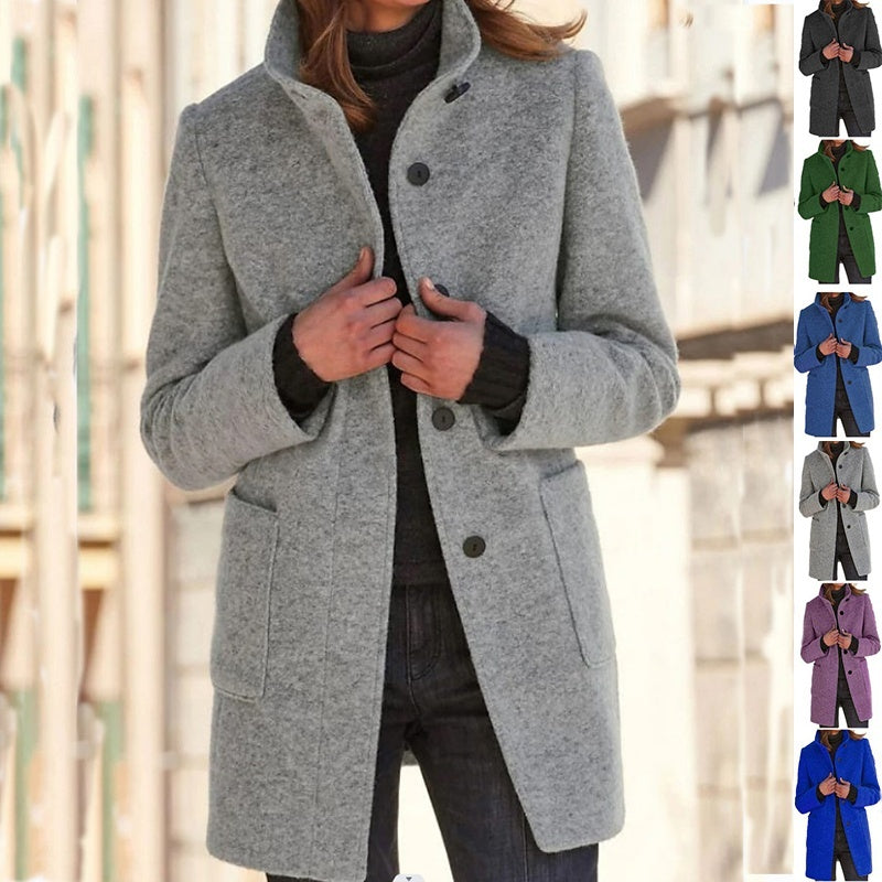 NobleStitch Woolen Coat