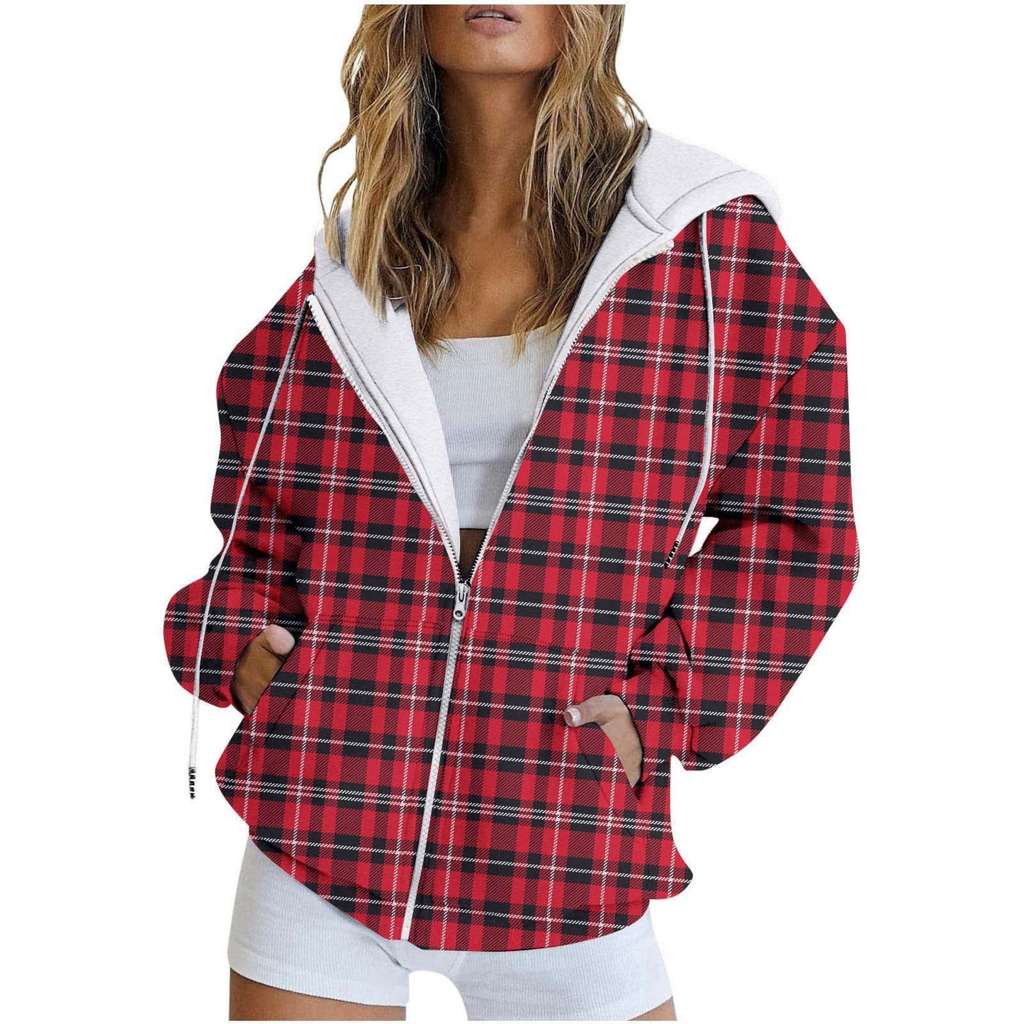 CityPrint Zip Sweater