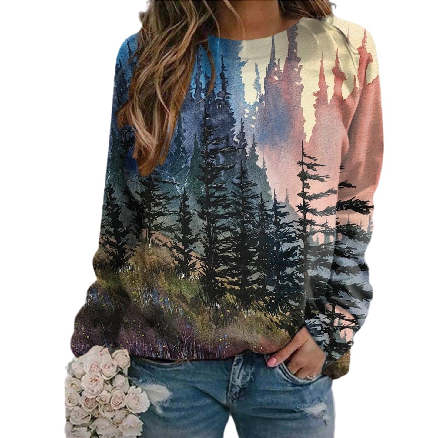 DepthWeave 3D Knit Sweater