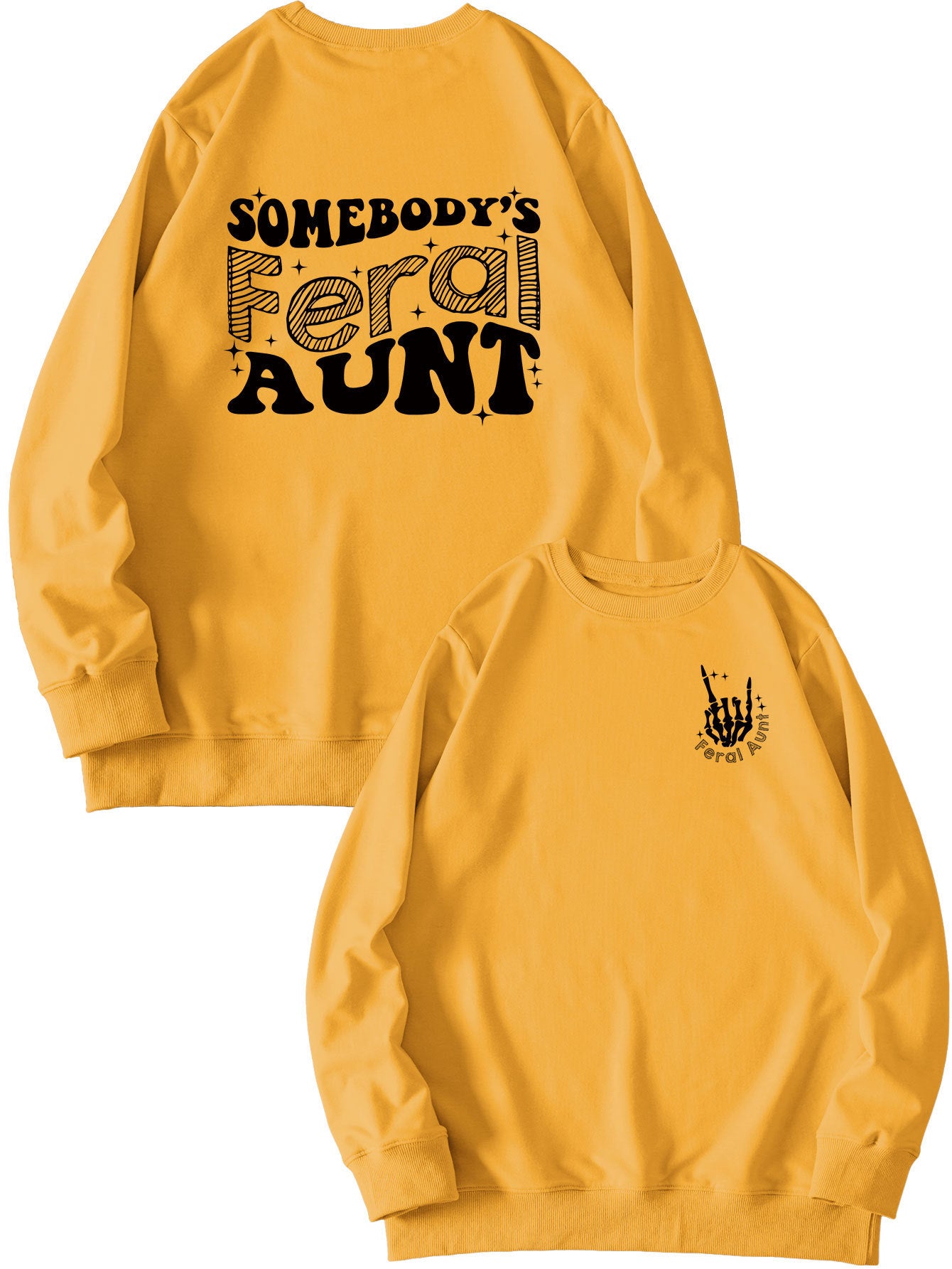 Aurevia Casual Print Sweatshirt
