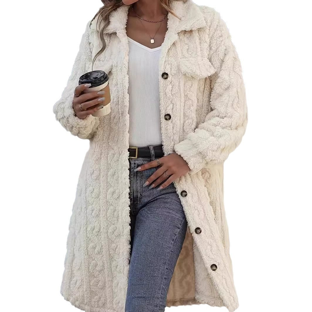 LuxePlush Longline Coat